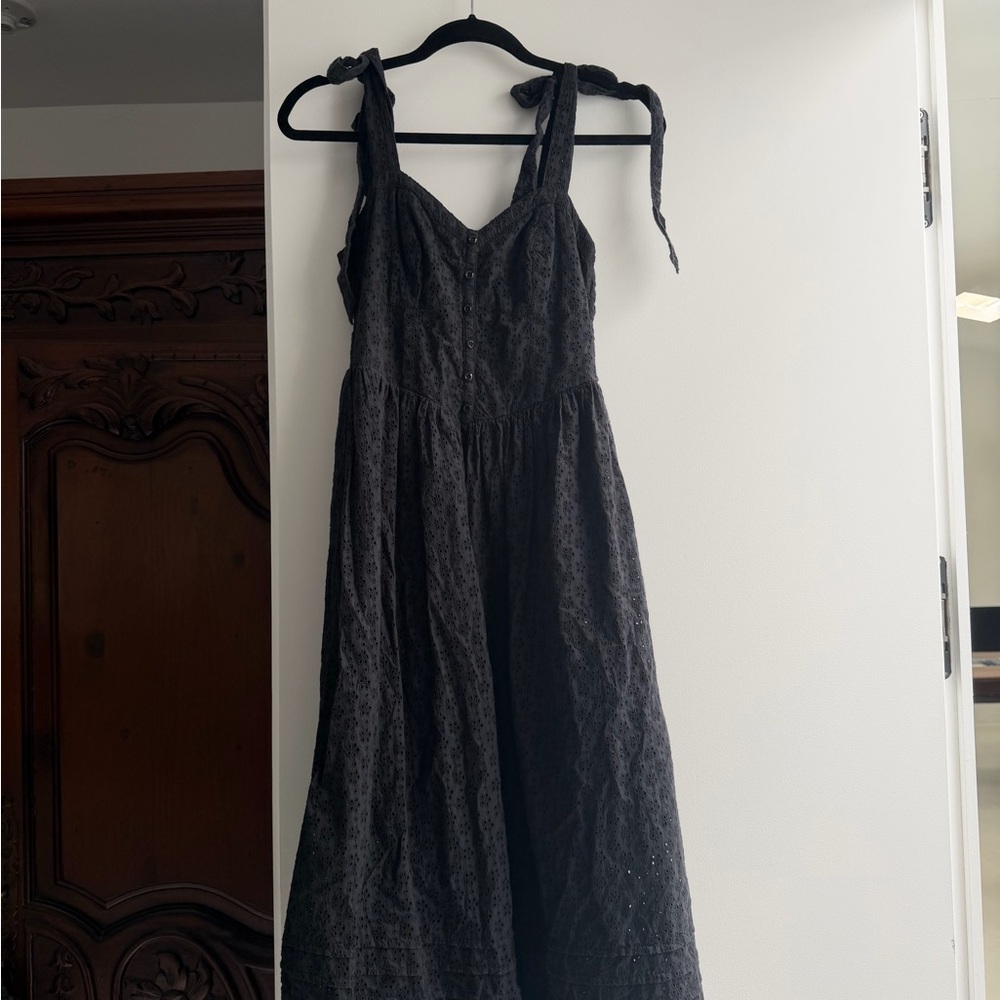 Black Eyelet Christy Dawn Dress